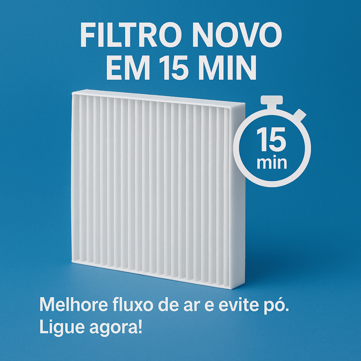 Técnico João realizando a limpeza e higienização profunda de um ar-condicionado