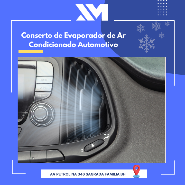 Higienização de ar-condicionado carro: evaporadora removida do painel